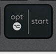 Opt / Start (L) Touche de remplacement Logitech MX Keys