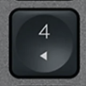 4 (Num) Replacement key Logitech MX Keys