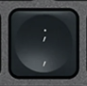 , / ; Touche de remplacement Logitech MX Keys