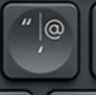 ' / " Touche de remplacement Logitech MX Keys