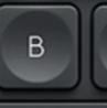 B Touche de remplacement Logitech MX Keys