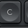 C Touche de remplacement Logitech MX Keys
