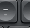 - / _ Touche de remplacement Logitech MX Keys