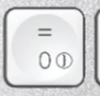 0 / = Replacement key Logitech MX Keys