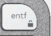 Entf / Einfg Touche de remplacement Logitech MX Keys