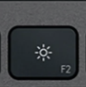 F2 Touche de remplacement QWERTZ (DE) Noir Logitech MX Keys