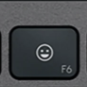 F6 Touche de remplacement QWERTZ (DE) Noir Logitech MX Keys