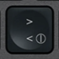 ≤ / > Replacement key QWERTZ (DE) Black Logitech MX Keys
