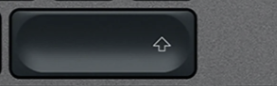 Shift (R) Touche de remplacement QWERTZ (DE) Noir Logitech MX Keys