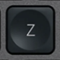 Z Touche de remplacement QWERTZ (DE) Noir Logitech MX Keys
