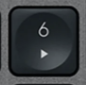 6 (Num) Replacement key Logitech MX Keys