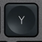 Y Touche de remplacement QWERTY (ES) Noir Logitech MX Keys