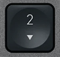 2 (Num) Touche de remplacement AZERTY (FR) Noir Logitech MX Keys