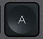 A Touche de remplacement AZERTY (FR) Noir Logitech MX Keys