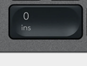 0 (Num) Replacement key Logitech MX Keys