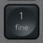 1 (Num) Replacement key Logitech MX Keys