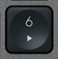 6 (Num) Replacement key Logitech MX Keys