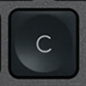 C Touche de remplacement Logitech MX Keys