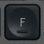 F Touche de remplacement Logitech MX Keys