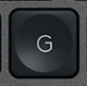 G Touche de remplacement Logitech MX Keys