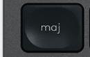 Shift (L) — Logitech ERGO K860 compatible replacement key
