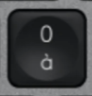 0 / à Touche de remplacement Logitech MX Keys