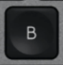 B Touche de remplacement Logitech MX Keys