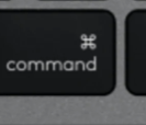 Cmd (L) Touche de remplacement Logitech MX Keys