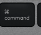 Cmd (R) Touche de remplacement Logitech MX Keys