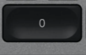 0 (Num) Replacement key Logitech MX Keys