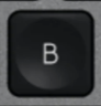 B Touche de remplacement Logitech MX Keys