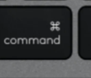 Cmd (L) Touche de remplacement Logitech MX Keys
