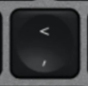 , / ≤ Touche de remplacement Logitech MX Keys