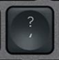 ' / ? Touche de remplacement Logitech MX Keys