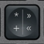 « / » Touche de remplacement Logitech MX Keys