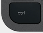Ctrl Replacement key Logitech MX Keys