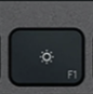 F1 Touche de remplacement Logitech MX Keys