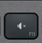 F11 Touche de remplacement Logitech MX Keys