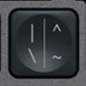 \ / | Touche de remplacement Logitech MX Keys