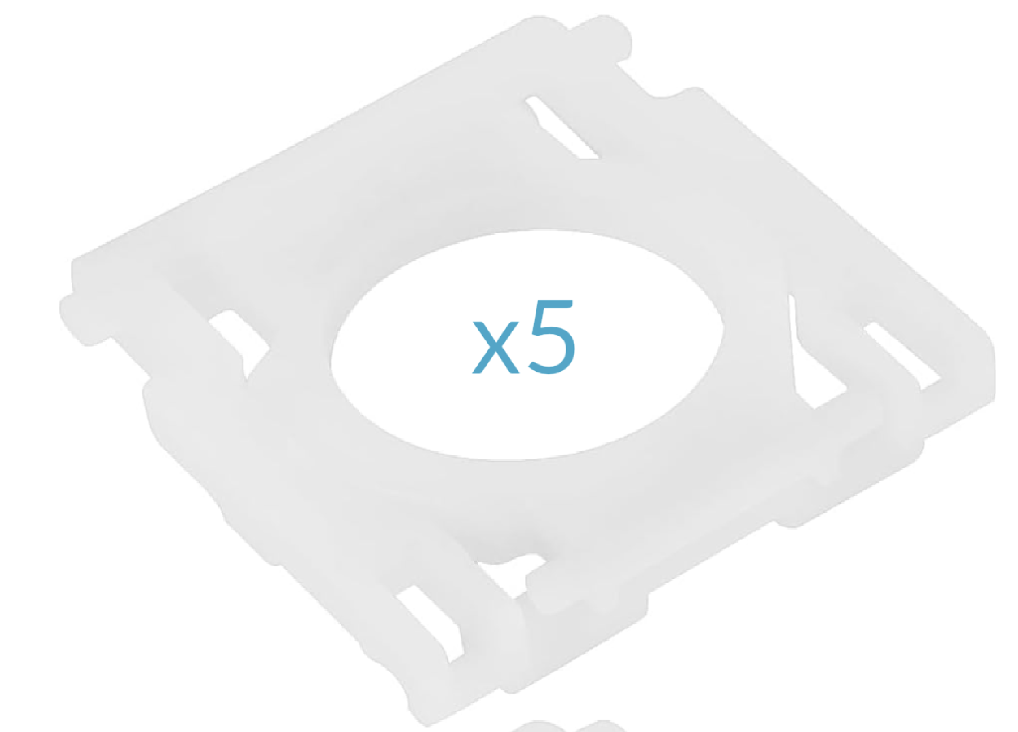 Lot de 5 Hinges / Charnières MX Keys Pièces détachées Logitech MX Keys