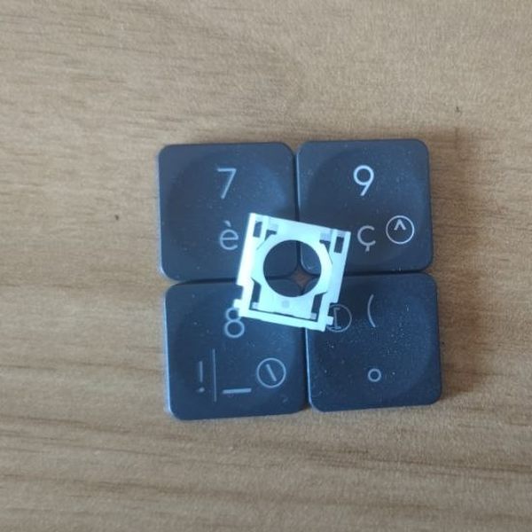 Touche aléatoire MX Keys + Hinge Touche de remplacement Pièces & Outils Noir Logitech MX Keys